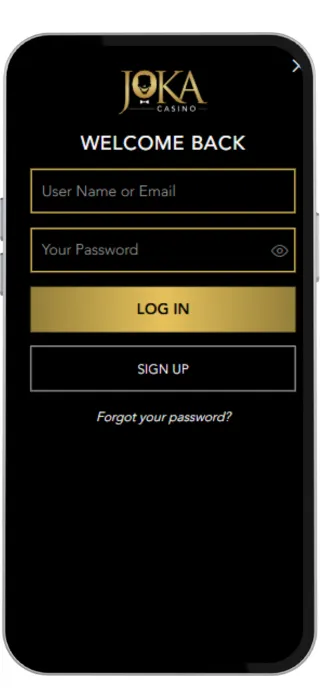 Joka Casino -How To Login