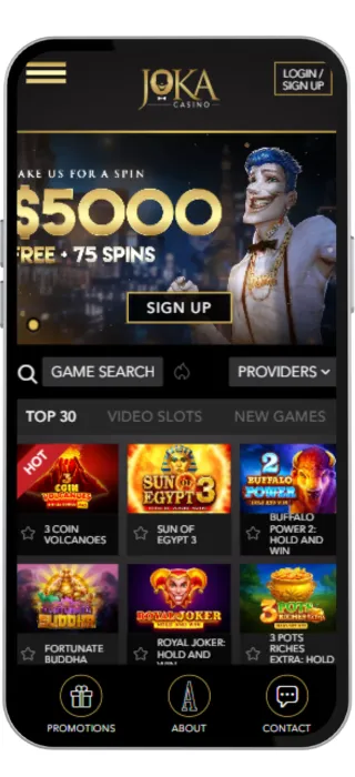 Joka Casino -How To Start