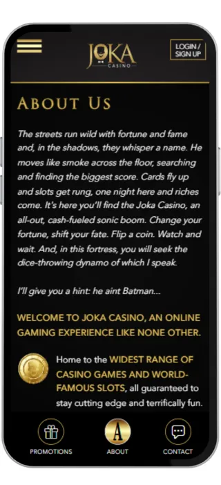 Joka Casino -How To Verify