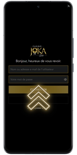 Mot de passe Joka Casino
