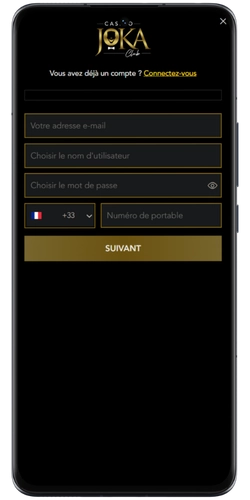 Faites un dépôt minimum sur Joka Casino